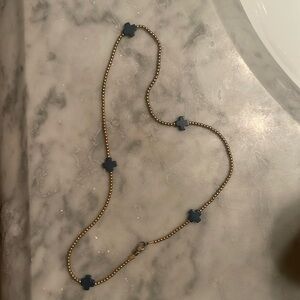 eNewton cross and bead necklace